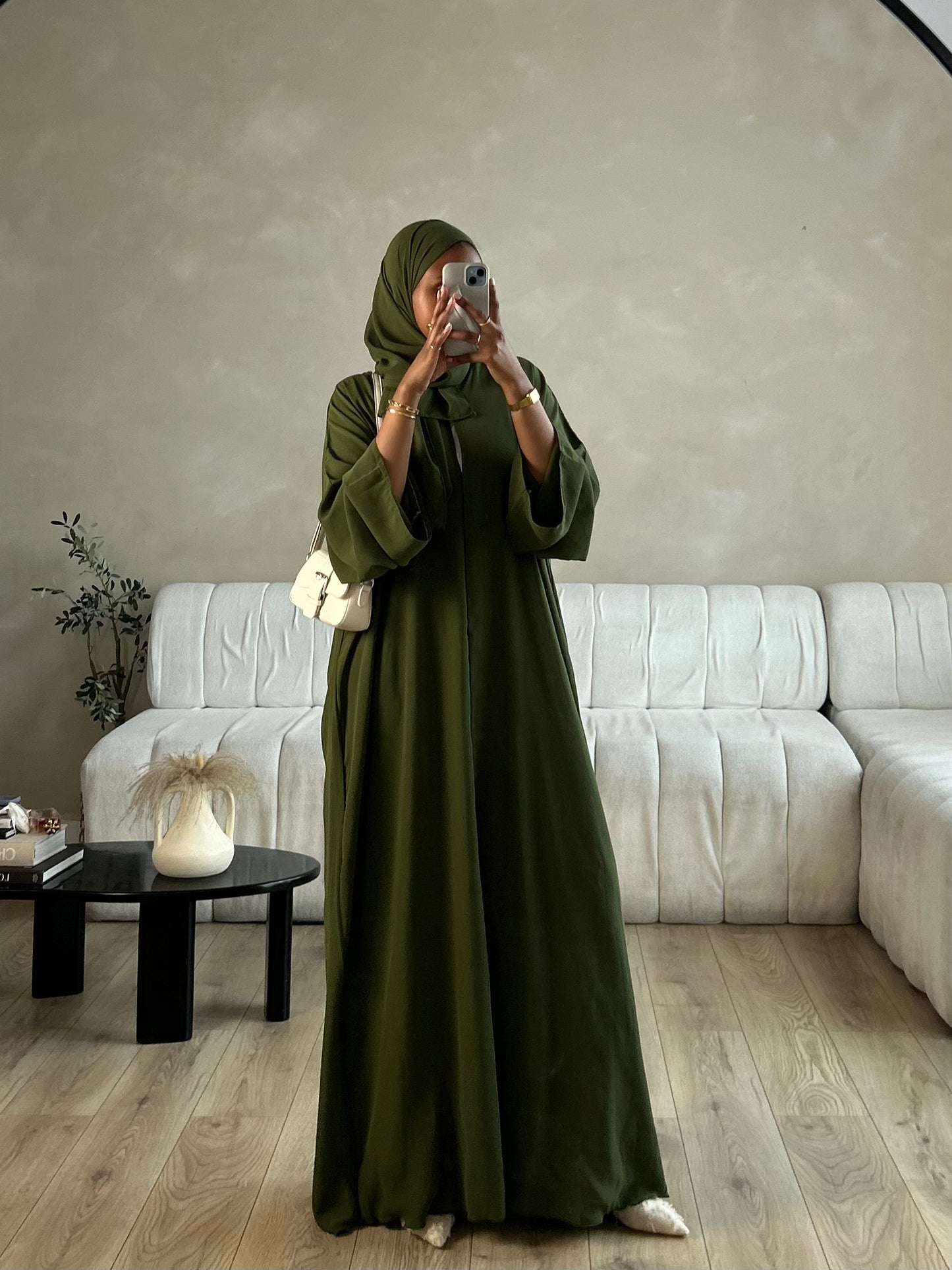 FOREST GREEN ABAYA